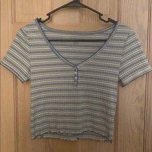 American Eagle Cropped Tee